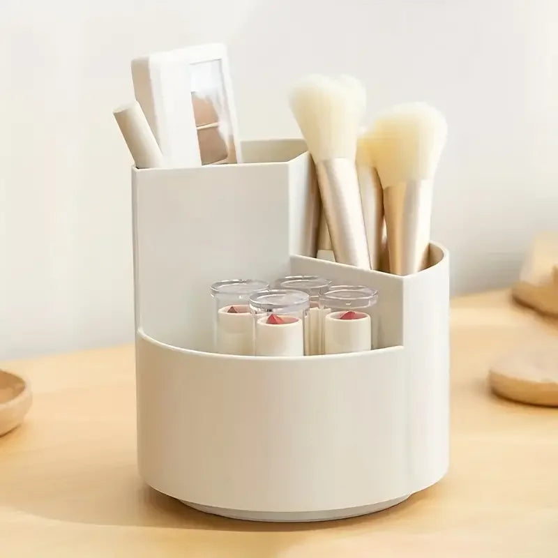 Makeup Brush Holder 360° Rotating Desktop