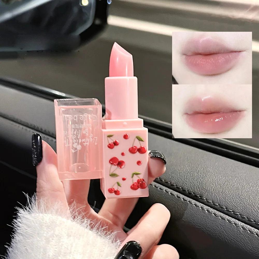 Cherry Hydrating Lip Balm and Lip Oil Set