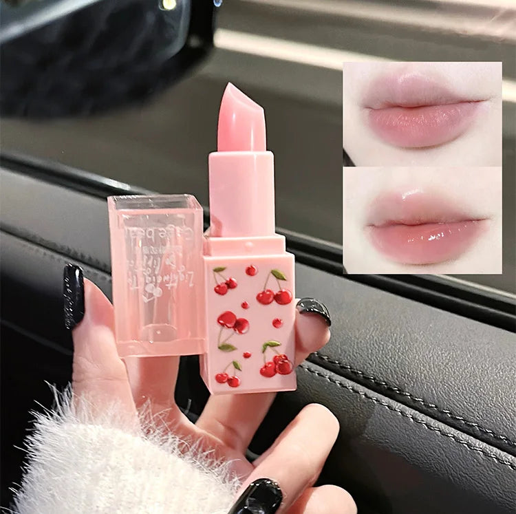 Cherry Hydrating Lip Balm and Lip Oil Set